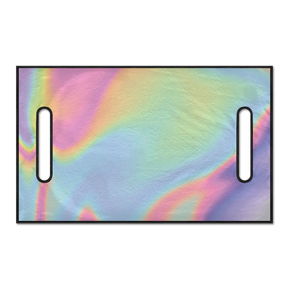 Pastel Holographic Print Golf Cart Seat Cover