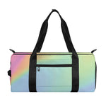 Pastel Holographic Print Gym Bag