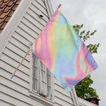 Pastel Holographic Print House Flag