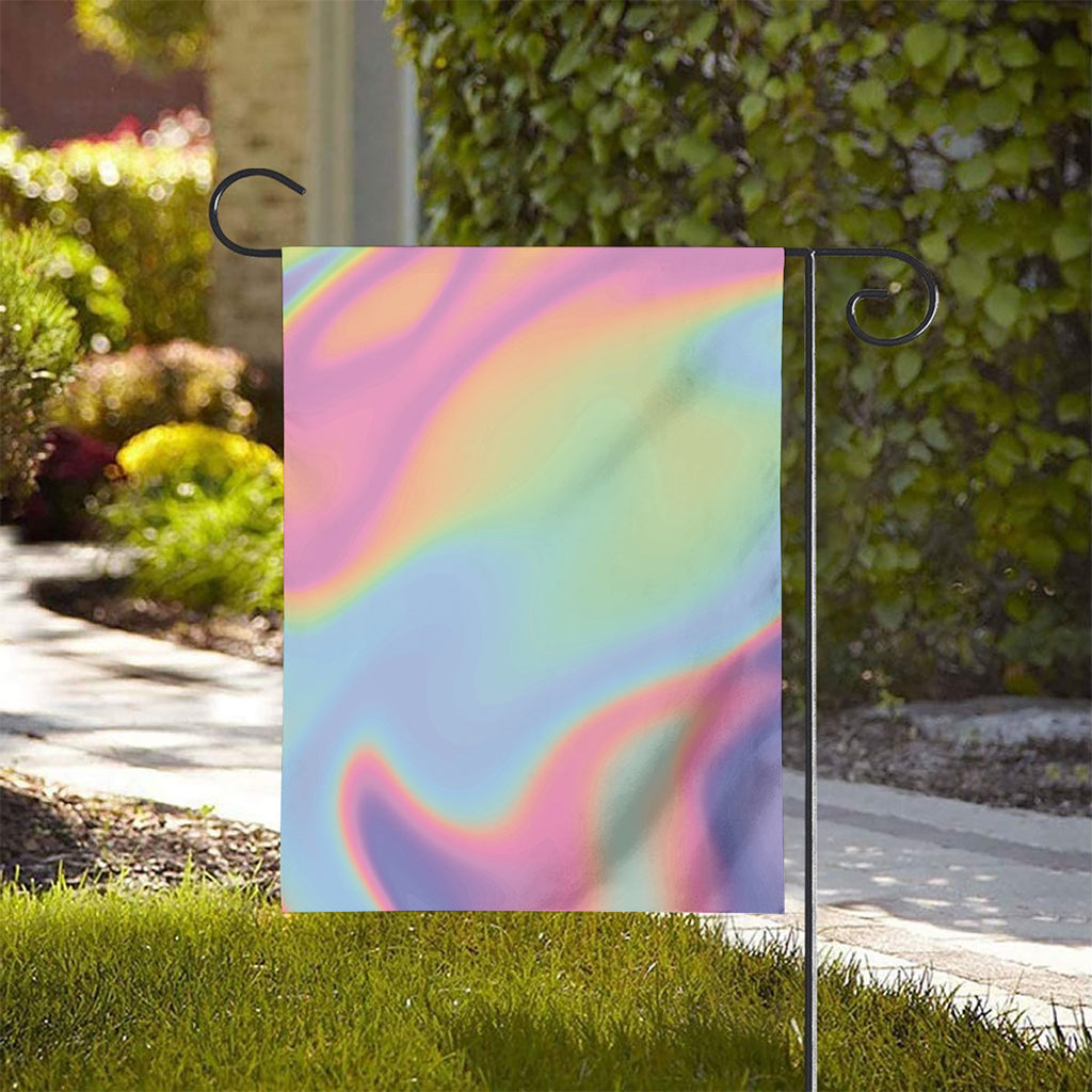 Pastel Holographic Print House Flag