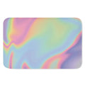 Pastel Holographic Print Indoor Door Mat