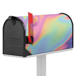Pastel Holographic Print Mailbox Cover