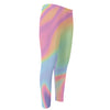 Pastel Holographic Print Men's Compression Pants