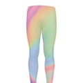Pastel Holographic Print Men's Leggings