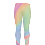 Pastel Holographic Print Men's leggings
