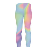 Pastel Holographic Print Men's leggings