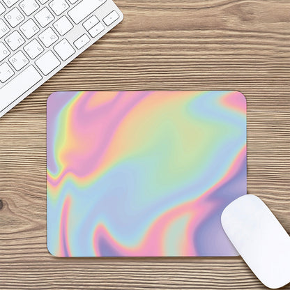 Pastel Holographic Print Mouse Pad