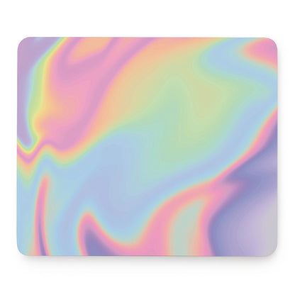Pastel Holographic Print Mouse Pad