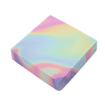 Pastel Holographic Print Outdoor Seat Cushion Cover