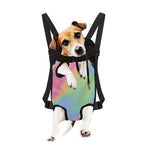 Pastel Holographic Print Pet Carrier Backpack