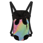 Pastel Holographic Print Pet Carrier Backpack