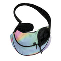 Pastel Holographic Print Pet Sling Carrier