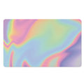 Pastel Holographic Print Polyester Doormat
