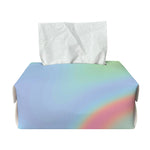 Pastel Holographic Print Rectangle Tissue Box Cover