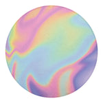 Pastel Holographic Print Round Blanket