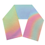 Pastel Holographic Print Scarf