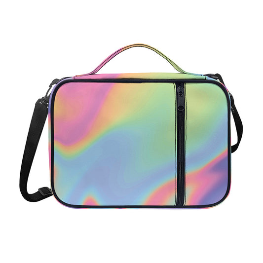 Pastel Holographic Print Shoulder Strap Bible Bag