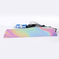Pastel Holographic Print Sports Towel