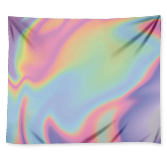 Pastel Holographic Print Tapestry
