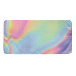 Pastel Holographic Print Towel