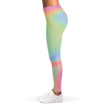 Pastel Holographic Print Women's Leggings