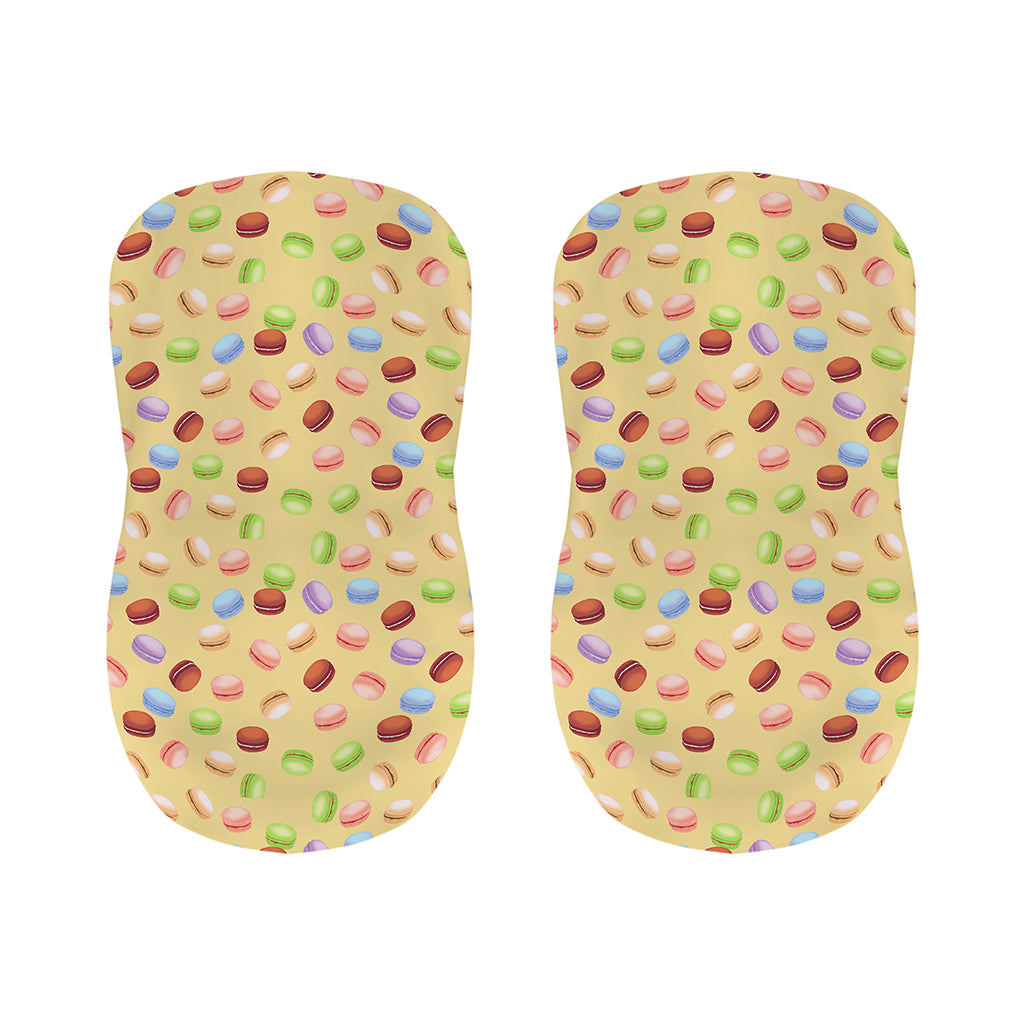 Pastel Macaron Pattern Print Bar Stool Covers