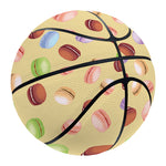Pastel Macaron Pattern Print Basketball