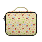 Pastel Macaron Pattern Print Briefcase Bible Bag