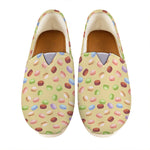 Pastel Macaron Pattern Print Casual Shoes