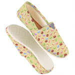 Pastel Macaron Pattern Print Casual Shoes