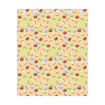 Pastel Macaron Pattern Print Curtain