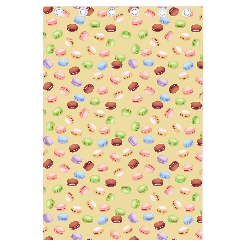 Pastel Macaron Pattern Print Curtain