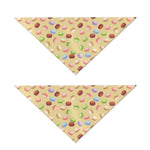 Pastel Macaron Pattern Print Dog Bandana