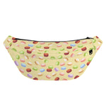 Pastel Macaron Pattern Print Fanny Pack