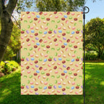 Pastel Macaron Pattern Print Garden Flag