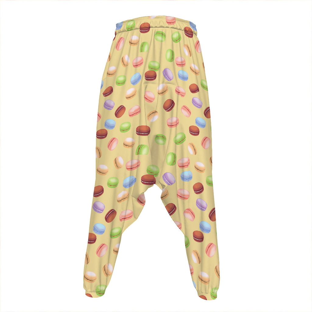 Pastel Macaron Pattern Print Hammer Pants