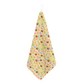 Pastel Macaron Pattern Print Hand Towel