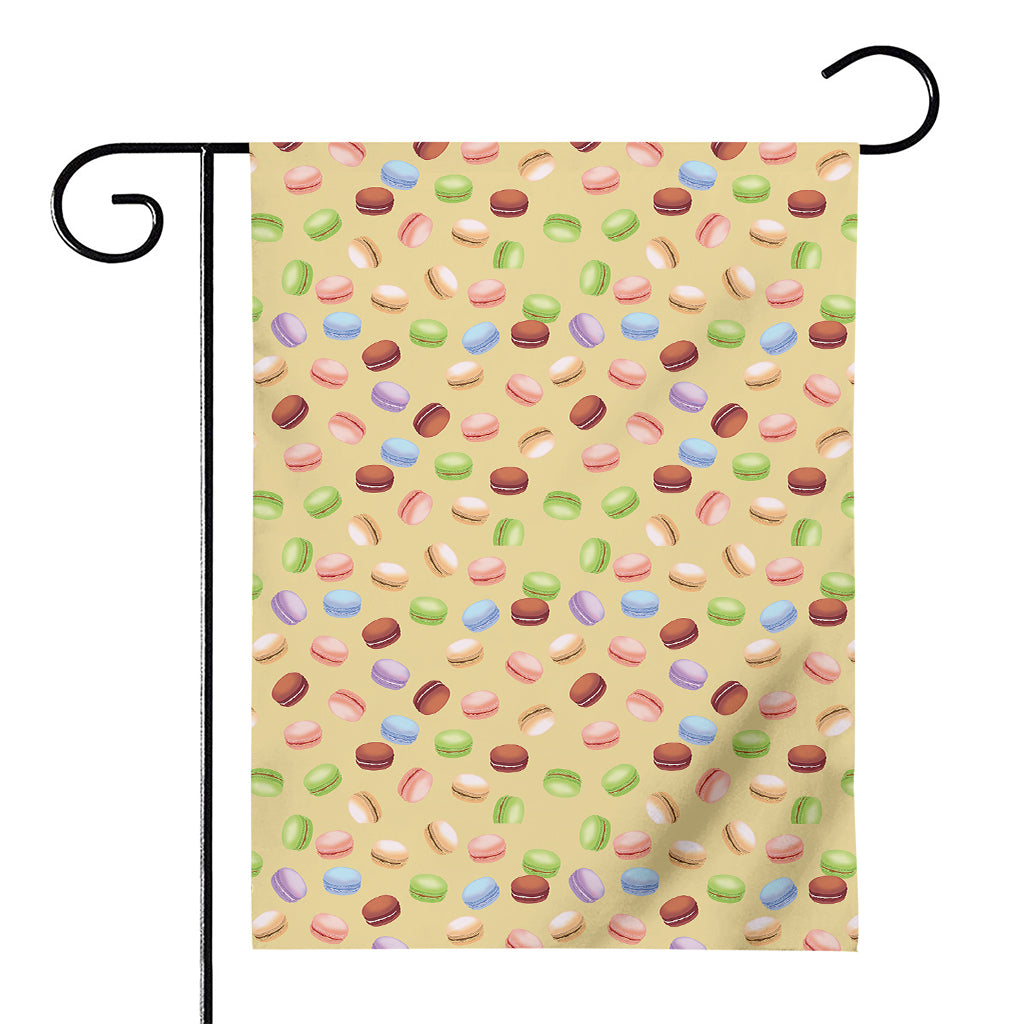 Pastel Macaron Pattern Print House Flag