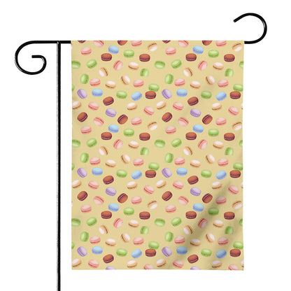 Pastel Macaron Pattern Print House Flag