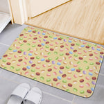 Pastel Macaron Pattern Print Indoor Door Mat