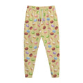 Pastel Macaron Pattern Print Jogger Pants