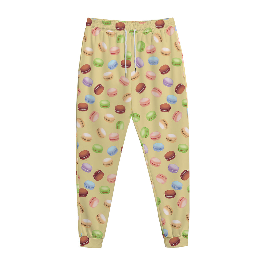 Pastel Macaron Pattern Print Jogger Pants