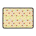 Pastel Macaron Pattern Print Kitchen Mat