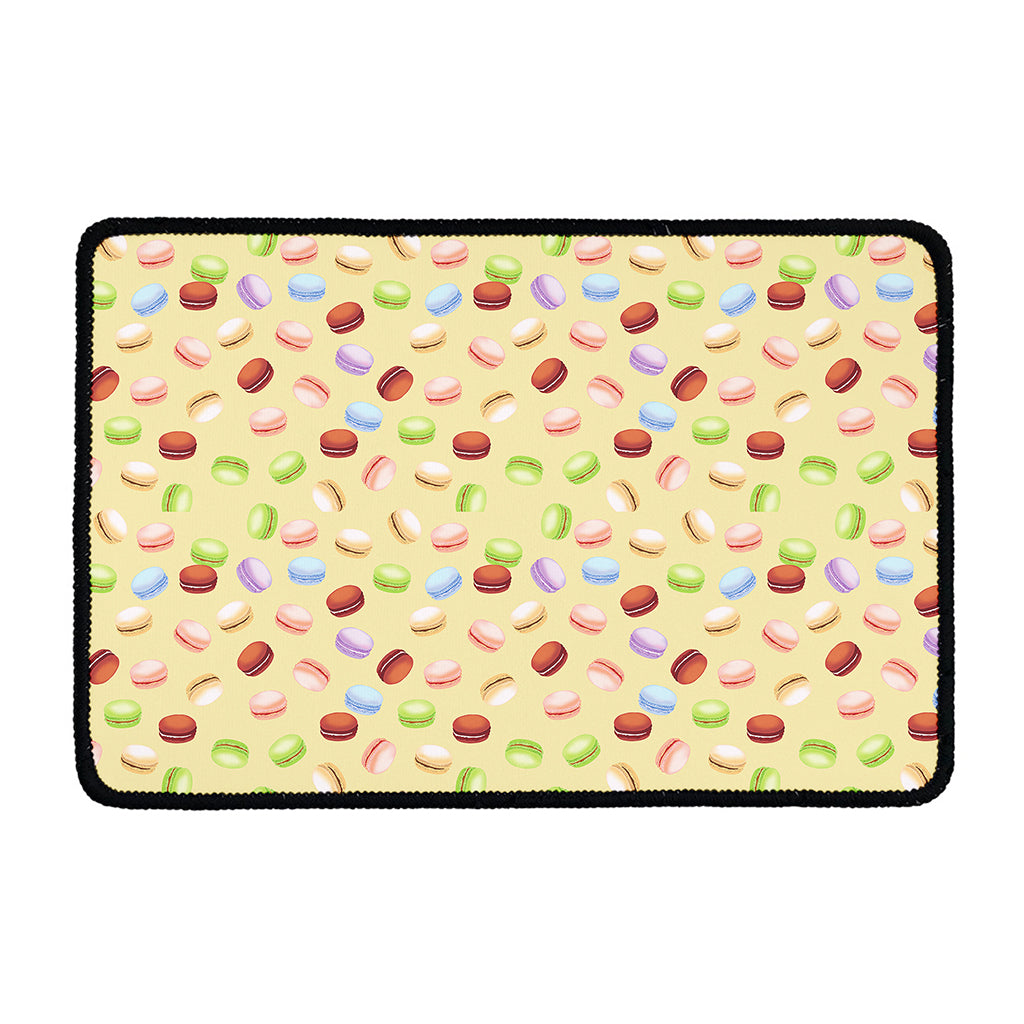 Pastel Macaron Pattern Print Kitchen Mat
