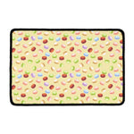 Pastel Macaron Pattern Print Kitchen Mat