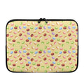 Pastel Macaron Pattern Print Laptop Sleeve