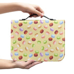 Pastel Macaron Pattern Print Leather Bible Cover