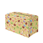 Pastel Macaron Pattern Print Leather Tissue Box Cover