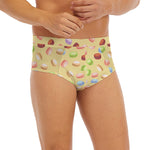 Pastel Macaron Pattern Print Men's Briefs
