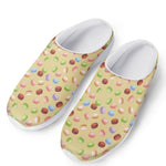 Pastel Macaron Pattern Print Mesh Casual Shoes